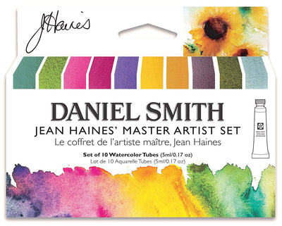 Daniel Smith Jean Haines` Master Artist Set of 10 Watercolor Tubes (5 ML) | Reliance Fine Art |Paint SetsWatercolor Paint Sets