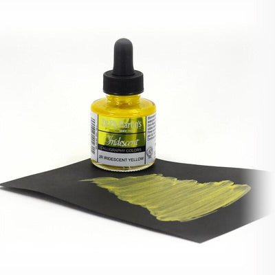 Dr. Ph Martins Iridescent Calligraphy Colors Iridescent Yellow 30 ML | Reliance Fine Art |Artist InksPH Martins Iridescent Calligraphy Inks