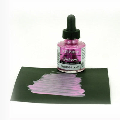 Dr. Ph Martins Iridescent Calligraphy Colors Rose Lame 30 ML | Reliance Fine Art |Artist InksPH Martins Iridescent Calligraphy Inks