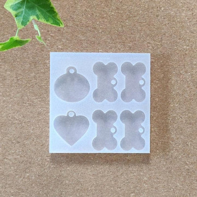 Epoke Dog Tag Silicone Mould 4x2.5 cms (M-16) | Reliance Fine Art |Moulds & Surfaces for Resin and Fluid ArtResin and Fluid Art