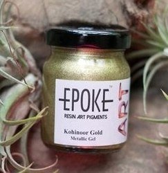 Epoke Metallic Pigments Kohinoor Gold (75g) | Reliance Fine Art |Pigments for Resin & Fluid ArtResin and Fluid Art