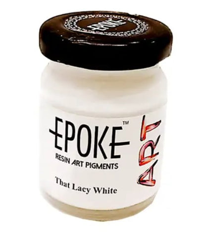 Epoke Metallic Pigments Lacy White (75g) | Reliance Fine Art |Pigments for Resin & Fluid ArtResin and Fluid Art