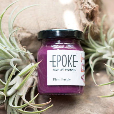 Epoke Opaque Pigment Plum Purple (75g) | Reliance Fine Art |Pigments for Resin & Fluid ArtResin and Fluid Art