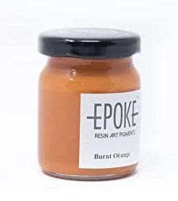 Epoke Opaque Pigments Burnt Orange (75g) | Reliance Fine Art |Pigments for Resin & Fluid ArtResin and Fluid Art