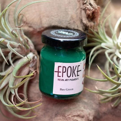 Epoke Opaque Pigments Bus Green (75g) | Reliance Fine Art |Pigments for Resin & Fluid ArtResin and Fluid Art