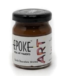 Epoke Opaque Pigments Dark Chocolate Brown(75g) | Reliance Fine Art |Pigments for Resin & Fluid ArtResin and Fluid Art