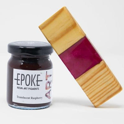 EPOKE Resin Pigment Translucent Raspberry 75g | Reliance Fine Art |Pigments for Resin & Fluid ArtResin and Fluid Art
