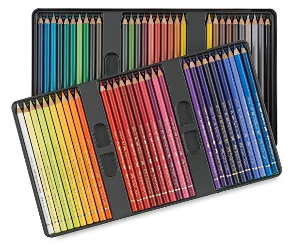 Faber Castell Polychromos Pencils Set of 60 | Reliance Fine Art |Sketching Pencils Sets