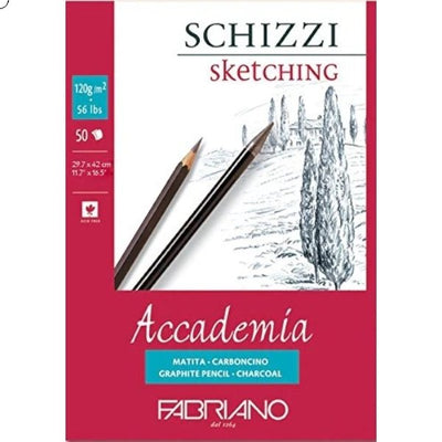 Fabriano Accademia Charcoal Sketch Pad (A3)/50s/120gsm | Reliance Fine Art |Art PadsSketch Pads & Papers