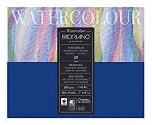 Fabriano Artist Watercolor Pad Cold Pressed 18x24 cm 300Gsm | Reliance Fine Art |Fabriano Watercolor PaperSketch Pads & PapersWatercolor Blocks and Pads