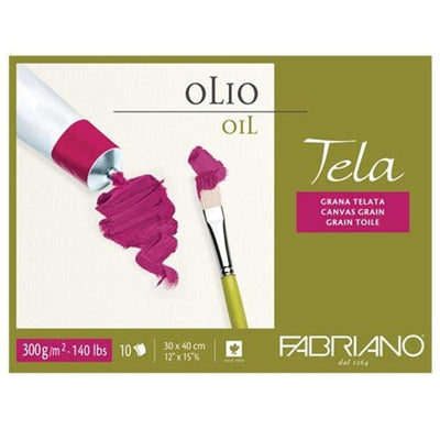 Fabriano Paper Tela Oil Sheet A1 300gsm/Single | Reliance Fine Art |Full Size SheetsSketch Pads & Papers