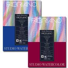 Fabriano Studio Watercolour Pad 300gsm CP (7`x9`)18x24cm | Reliance Fine Art |Fabriano Watercolor PaperSketch Pads & PapersWatercolor Blocks and Pads