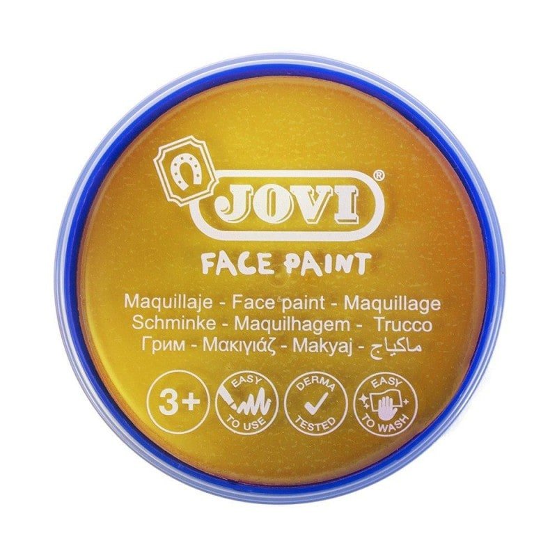 Jovi Face Paint - Gold (17738) | Reliance Fine Art |Face Paint (Non-Toxic)