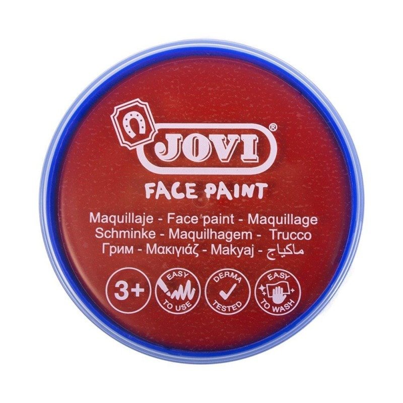 Jovi Face Paint - Red (17705) | Reliance Fine Art |Face Paint (Non-Toxic)
