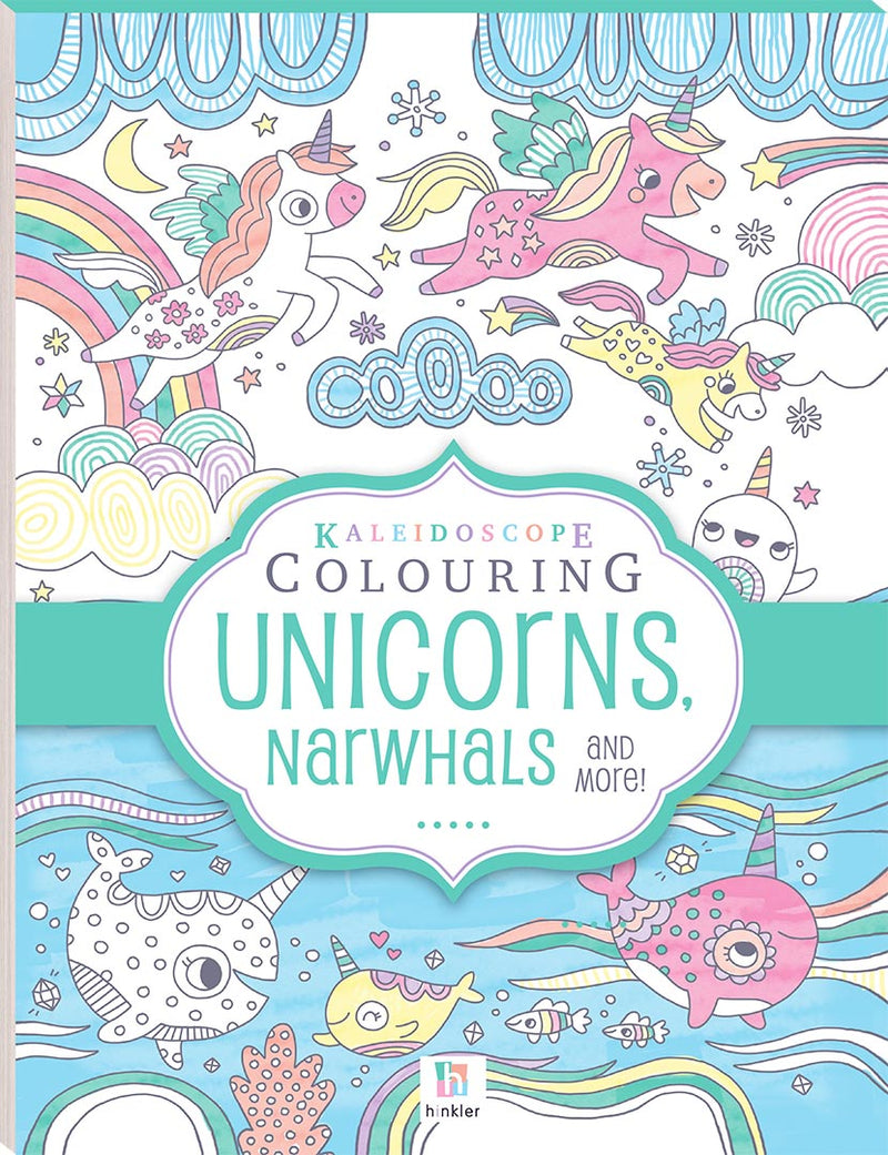 Kaleidoscope Colouring Unicorns and More | Reliance Fine Art |