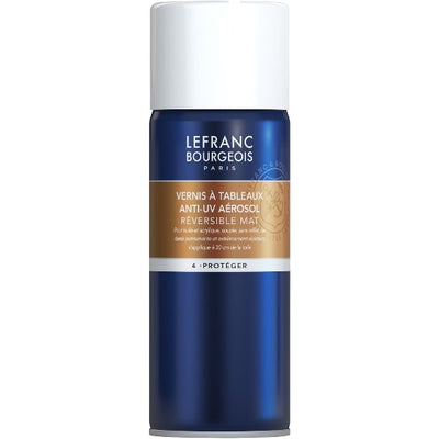 LEFRANC & BOURGEOIS MATT VARNISH SPRAY 400ml | Reliance Fine Art |Acrylic Mediums & VarnishesOil Mediums & Varnish