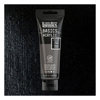 Liquitex Basics Acrylic 118ML 049 Iridescent Graphite | Reliance Fine Art |Acrylic PaintsLiquitex Basics Acrylic Paint 118 ML