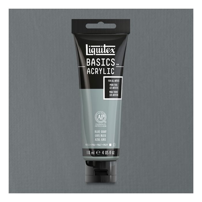 Liquitex Basics Acrylic 118Ml 142 Blue Grey | Reliance Fine Art |Acrylic PaintsLiquitex Basics Acrylic Paint 118 ML