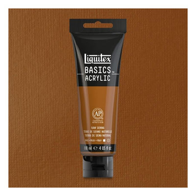 Liquitex Basics Acrylic 118ML 330 Raw Sienna | Reliance Fine Art |Acrylic PaintsLiquitex Basics Acrylic Paint 118 ML