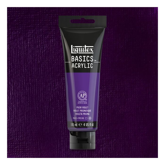 Liquitex Basics Acrylic 118ML 391 Prism Violet | Reliance Fine Art |Acrylic PaintsLiquitex Basics Acrylic Paint 118 ML