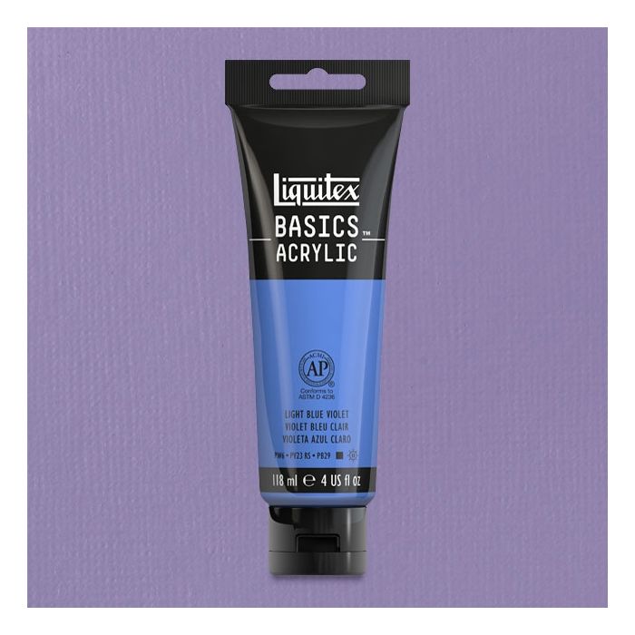 Liquitex Basics Acrylic 118ML 680 Light Blue Violet | Reliance Fine Art |Acrylic PaintsLiquitex Basics Acrylic Paint 118 ML