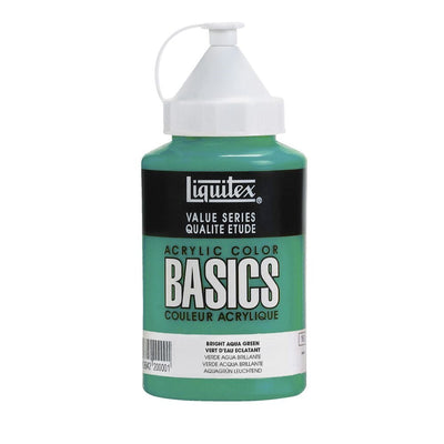 Liquitex Basics Acrylic 400 ML Jar Bright Aqua Green (660) | Reliance Fine Art |Acrylic PaintsLiquitex Basics Acrylic Paint 946 ML