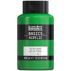 Liquitex Basics Acrylic 400ml Jar Light Green Permanent (312) | Reliance Fine Art |Acrylic PaintsLiquitex Basics Acrylic Paint 946 ML
