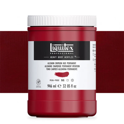 Liquitex Basics Acrylic Paint Alizarin Crimson Hue 946 ML (116) | Reliance Fine Art |Acrylic PaintsLiquitex Basics Acrylic Paint 946 ML