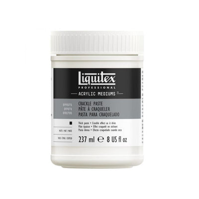 Liquitex Effects Acrylic Crackle Paste - 237 ml, Jar | Reliance Fine Art |Acrylic Mediums & Varnishes
