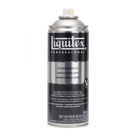 Liquitex Gloss Varnish Spray 400ML | Reliance Fine Art |Acrylic Mediums & VarnishesOil Mediums & Varnish