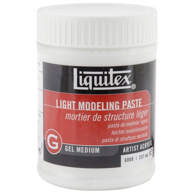 Liquitex Light Modeling Paste 237ml | Reliance Fine Art |Acrylic Mediums & Varnishes