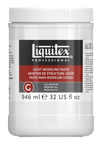 Liquitex Light Modeling Paste 946ml | Reliance Fine Art |Acrylic Mediums & Varnishes