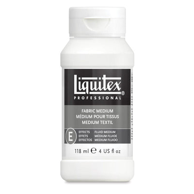 Liquitex Professional FABRIC MEDIUM 118 ML | Reliance Fine Art |Acrylic Mediums & Varnishes