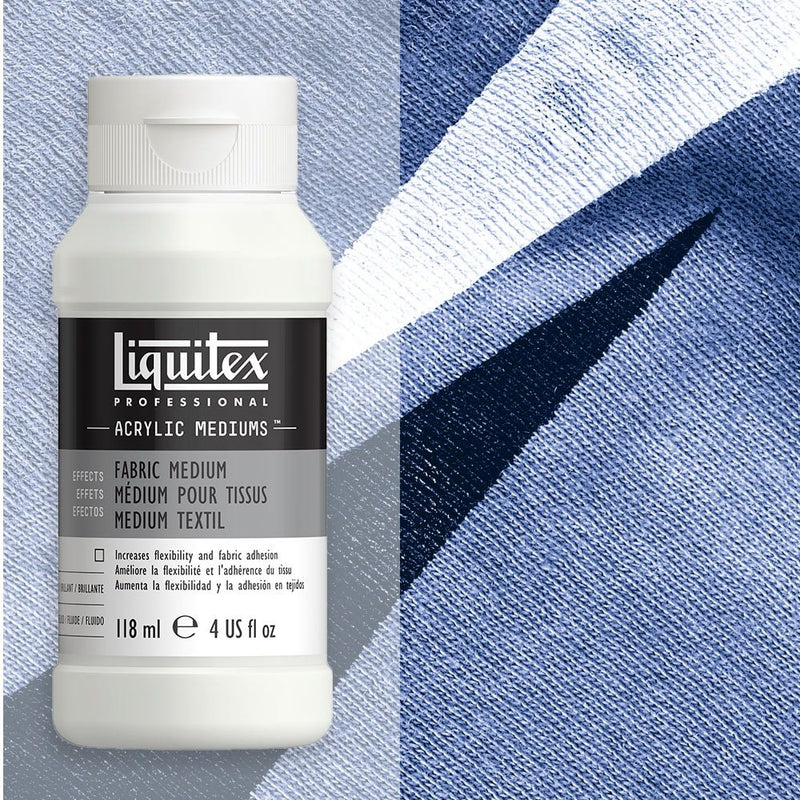 Liquitex Professional FABRIC MEDIUM 118 ML | Reliance Fine Art |Acrylic Mediums & Varnishes