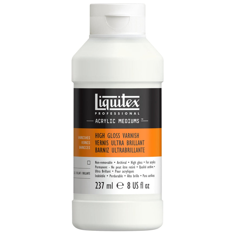 Liquitex Professional High Gloss Varnish 237ml | Reliance Fine Art |Acrylic Mediums & Varnishes