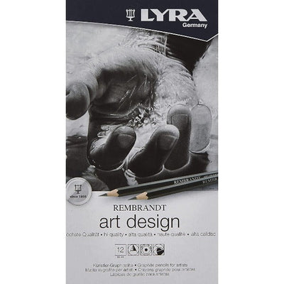 LYRA Graduate Graphite Pencils Art Drawing 12 Shades (L1171120) | Reliance Fine Art |Sketching Pencils Sets