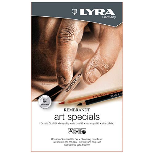 LYRA Rembrandt Art Special Set 11 Pcs Metal Box (L2051120) | Reliance Fine Art |Sketching Pencils Sets