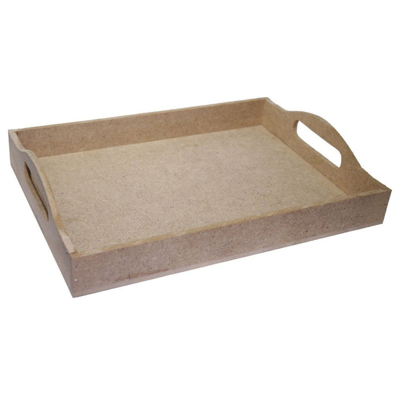 MDF Decoupage Tray Medium, Size: 11"X8"X1.5" 8MM (WDTM00) | Reliance Fine Art |Moulds & Surfaces for Resin and Fluid ArtResin and Fluid Art