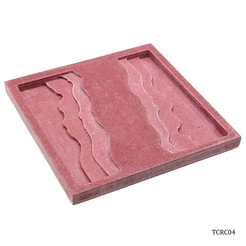 MDF Tea Coaster for Resin Craft 3D Square (TCRC04) | Reliance Fine Art |Moulds & Surfaces for Resin and Fluid ArtResin and Fluid Art