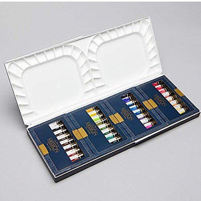MISSION GOLD PROFESSIONAL WATERCOLOUR - SET OF 36 TUBES X 7 ML (with Palette) (MWCP-7036) | Reliance Fine Art |Mijello Mission Gold WatercolorPaint SetsWatercolor Paint