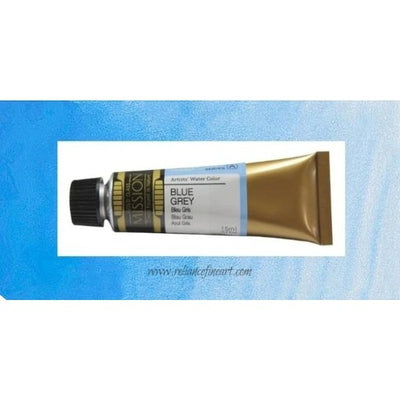 Mission Gold Watercolor 15ml - BLUE GREY (W580) Series A | Reliance Fine Art |Mijello Mission Gold WatercolorWater ColorWatercolor Paint