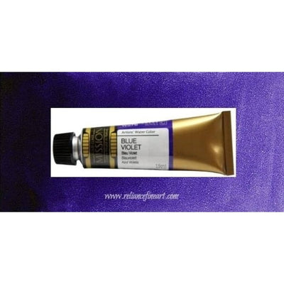 Mission Gold Watercolor 15ml - BLUE VIOLET (W576) Series C | Reliance Fine Art |Mijello Mission Gold WatercolorWater ColorWatercolor Paint