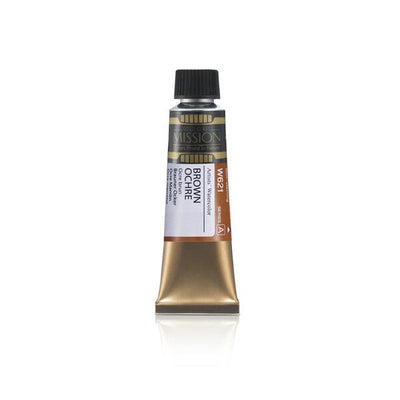 Mission Gold Watercolor 15ml - BROWN OCHRE (W621) Series A | Reliance Fine Art |Mijello Mission Gold WatercolorWater ColorWatercolor Paint