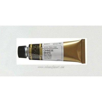 Mission Gold Watercolor 15ml - Chinese White (W501) Series A | Reliance Fine Art |Mijello Mission Gold WatercolorWater ColorWatercolor Paint