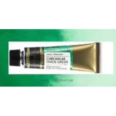 Mission Gold Watercolor 15ml - CHROMIUM OXIDE GREEN (W607) Series D | Reliance Fine Art |Mijello Mission Gold WatercolorWater ColorWatercolor Paint