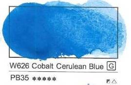 Mission Gold Watercolor 15ml - COBALT CERULEAN BLUE (W626) Series G | Reliance Fine Art |Mijello Mission Gold WatercolorWater ColorWatercolor Paint
