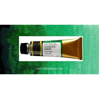 Mission Gold Watercolor 15ml - Hookers Green (W535) Series B | Reliance Fine Art |Mijello Mission Gold WatercolorWater ColorWatercolor Paint