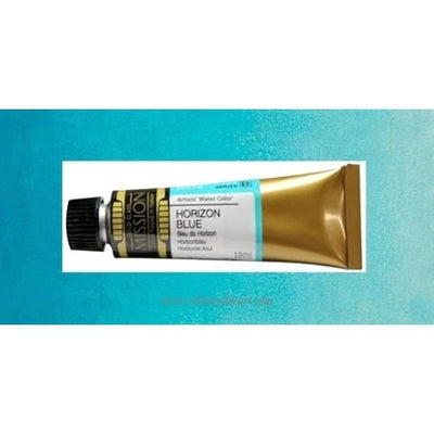 Mission Gold Watercolor 15ml - HORIZON BLUE (W579) Series B | Reliance Fine Art |Mijello Mission Gold WatercolorWater ColorWatercolor Paint