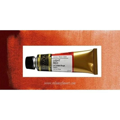 Mission Gold Watercolor 15ml - LIGHT RED (W562) Series B | Reliance Fine Art |Mijello Mission Gold WatercolorWater ColorWatercolor Paint