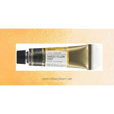 Mission Gold Watercolor 15ml - NAPLES YELLOW DEEP (W5605) Series B | Reliance Fine Art |Mijello Mission Gold WatercolorWater ColorWatercolor Paint